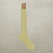 Long Plain Cotton Socks In