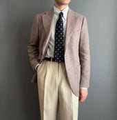 Shibumi Flower Fina Grenadine Silk Bespoke Tie