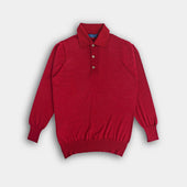 Red Cashmere Sport Shirt
