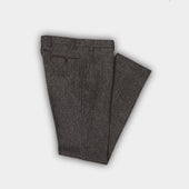 Charcoal Grey Pure Wool Trousers