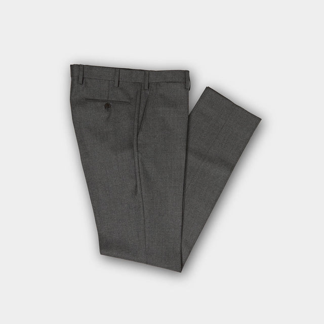 Slate Grey Pure Wool Trousers