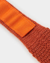 White Spot Knitted Cashmere Tie