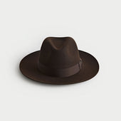 Dark Brown Berkeley Fedora
