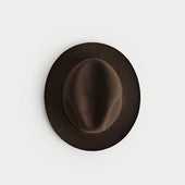 Dark Brown Landau Trilby