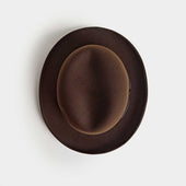 Dark Brown Soft Homburg