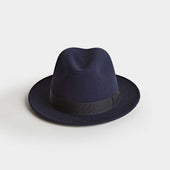 Marine Blue Burlington Trilby