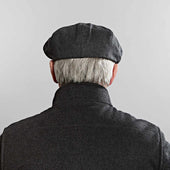 Grey Loden Gatsby Cap