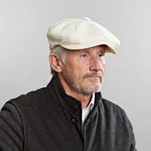 Linen Gatsby Cap
