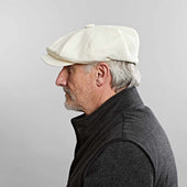 Linen Gatsby Cap