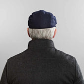 Twill Wool Flat Cap