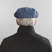 Pick Pick Donegal Tweed Wool Gatsby Cap