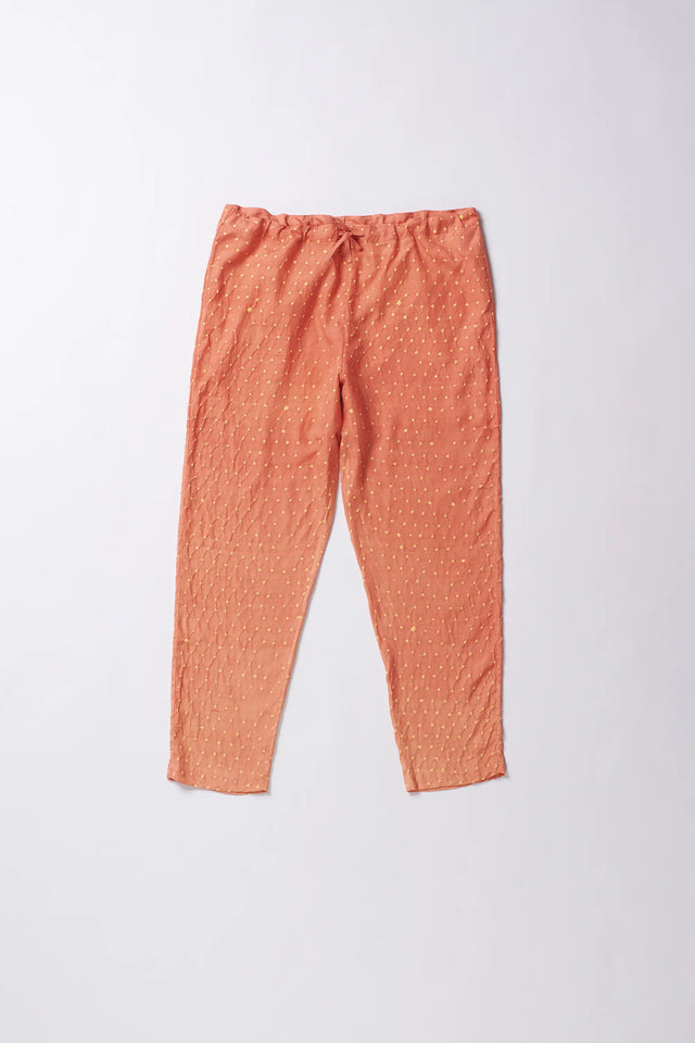 Tea Rose Bandhani Pant