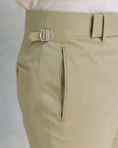 Sage Cotton Classic Trousers