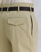 Sage Cotton Hollywood Trousers