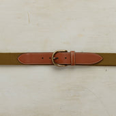 Webbing Belt In Green
