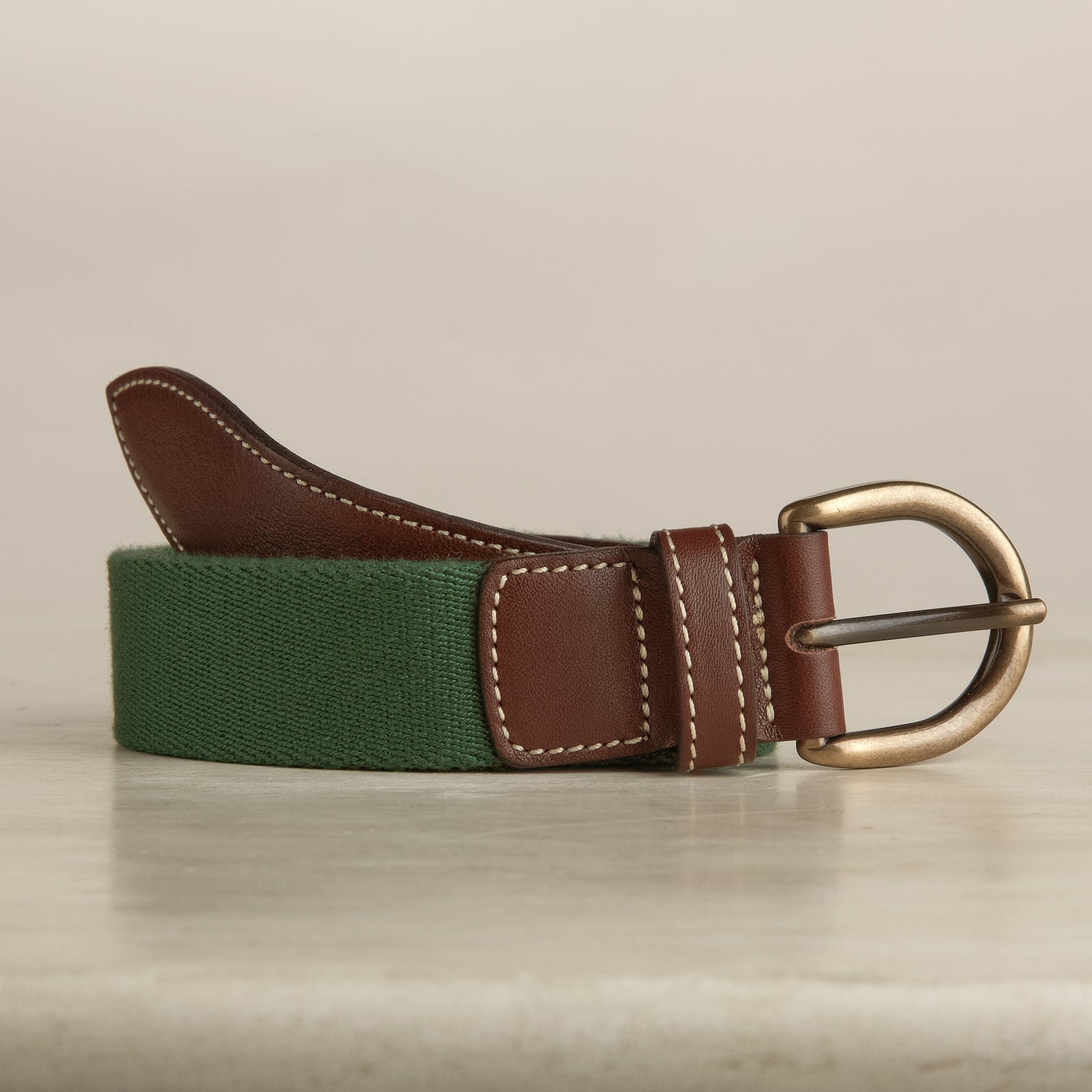 Webbing Belt In Spruce