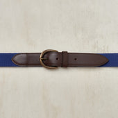 Webbing Belt In Dark Blue