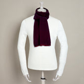 Cashmere Birdseye Scarf In And Navy
