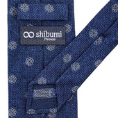 Shibumi Flower Fina Grenadine Silk Tie Mottled