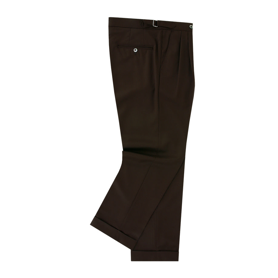 22fw Wool Soft Adjust 2pleats Easy Trousers