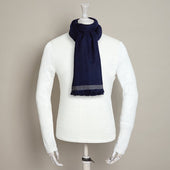 Heavy Twill Hand Woven Cashmere Shawl In