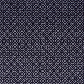 Cotton Mosaic Print Neckerchief In And White