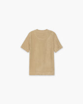 Beige Terry Tee