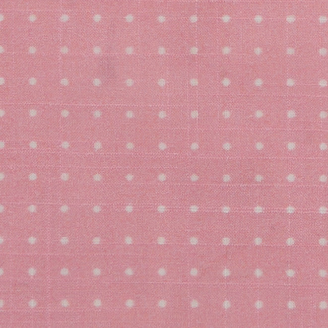 Cotton Spotted Pocket Square In Light And White
