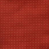 Cotton Spotted Pocket Square in Red and White