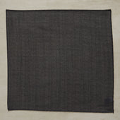 Wool And Silk Birdseye Pocket Square In