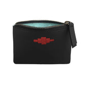 Cambio Pouch Purse Black Leather
