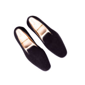 Plain Loafer In Janus Suede Leather