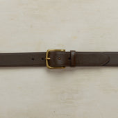 Plain Leather Belt In