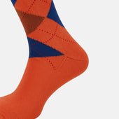 And Patterned Mid Length Socks