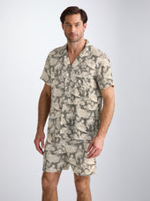 Men S Short Pajamas Milan 26 Linen