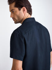 Men S Short Pajamas Sicily Linen