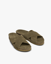 Solvik Green Suede