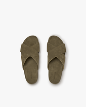 Solvik Green Suede