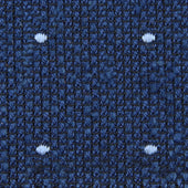 Dotted Shantung Grenadine Bespoke Tie - Blue / Sky