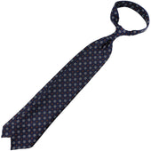 50oz Floral Printed Silk Tie Hand Rolled