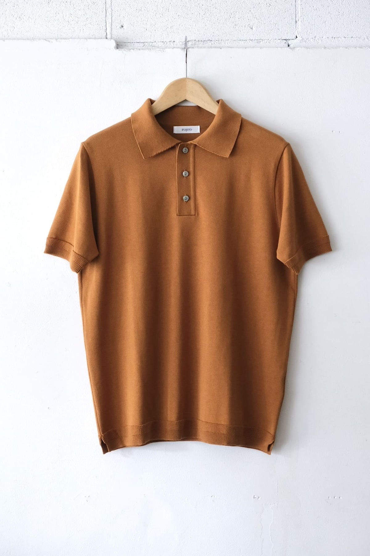 Fujito Knit Polo Easy Gold Lemon Dark Navy Dark Wine Directors Web Shop Powered By Base