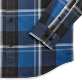 Lightweight Alaskan Guide Shirt - Blue / Faded Black / White Plaid