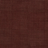 Wool And Silk Glen Check Pocket Square In Burgundy