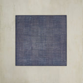 Wool And Silk Glen Check Pocket Square In