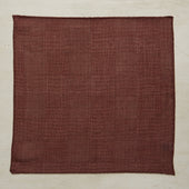 Wool And Silk Glen Check Pocket Square In