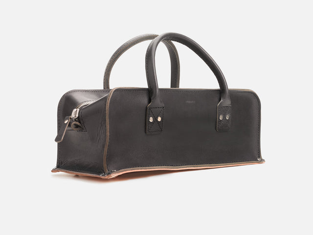 No. 521 Leather Tool Bag, Black