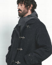 Fireman Jacket Ashed Melton Wool