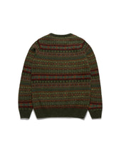 All Over Fairisle Crew Sweater Pineshadow