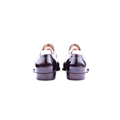 Elegant Plain Toe Oxford In Dark Brown Museum Calf