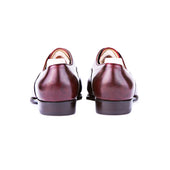 Straight Toe Cap Oxfor In Dark Cherry Red Limited Edition